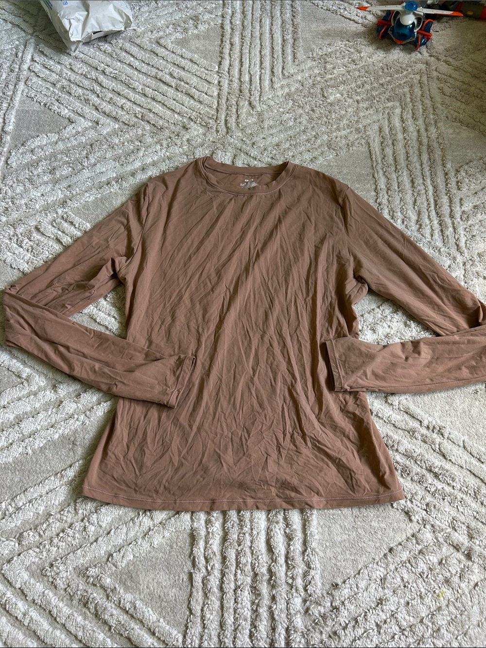 Skims women’s Long-Sleeve Crewneck Shirt